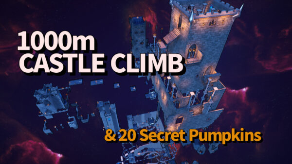 1000m CASTLE CLIMB & 20 Secret Pumpkins