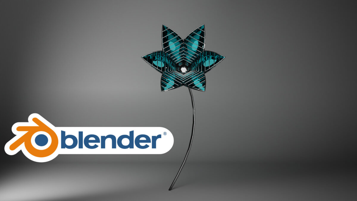 blenderジオメトリノードの講座サムネ画像