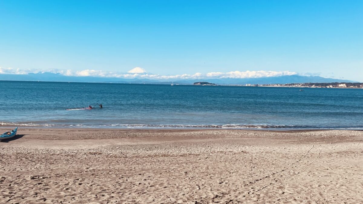 葉山町森戸海岸