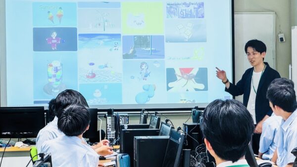 日出学園で出張授業！womp3Dで3DCG制作体験をお届けしました